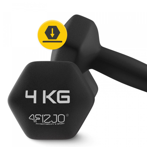 Гантель  4FIZJO 2 Х 4 КГ (4FJ0209) - фото №3